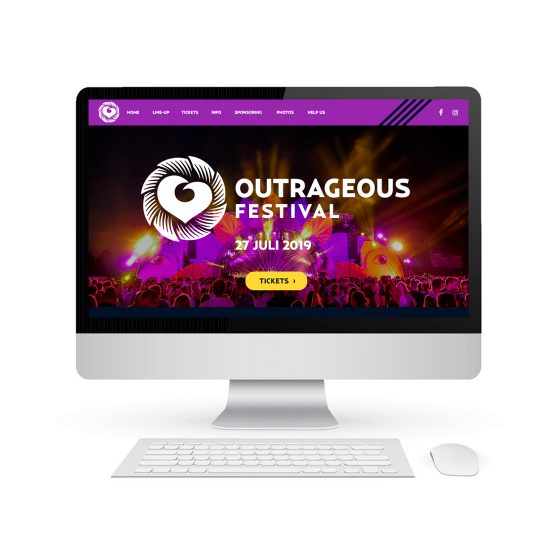 Website Outrageous Festival