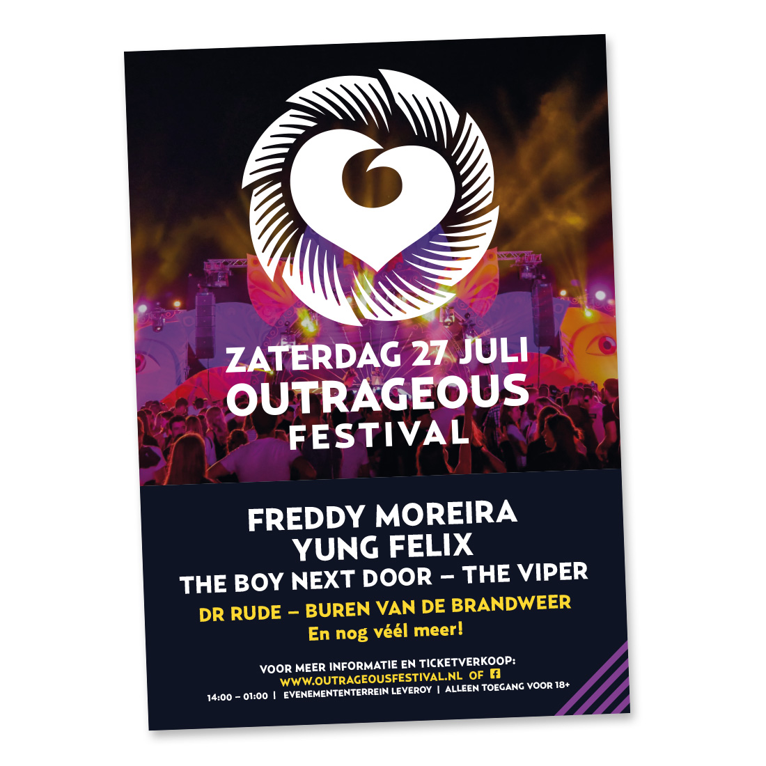 Poster Outrageous Festival